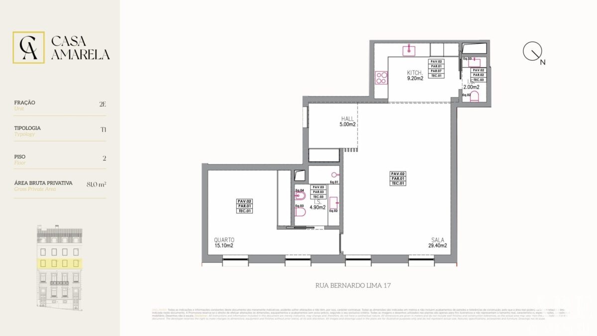 Apartamento 1 habitación en venta en Casa Amarela, Marquês de Pombal, Lisboa • ARE36603