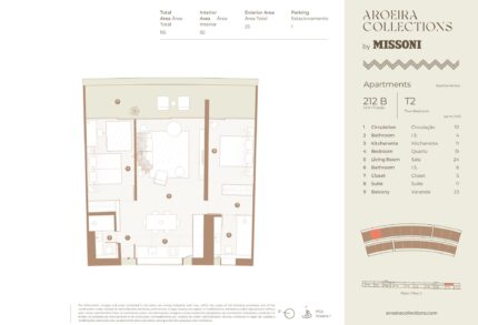 Apartamento Lujo 2 habitaciones en venta en Aroeira Collections, Aroeira, Almada, Setubal