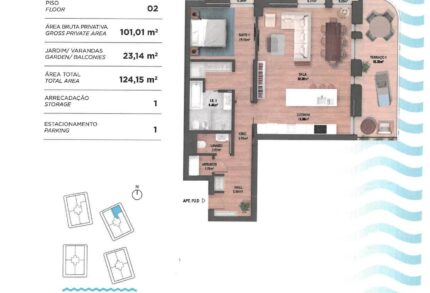 Appartement Luxe 1 chambre à vendre à Bayview Cascais Bay, Cascais, Lisbon