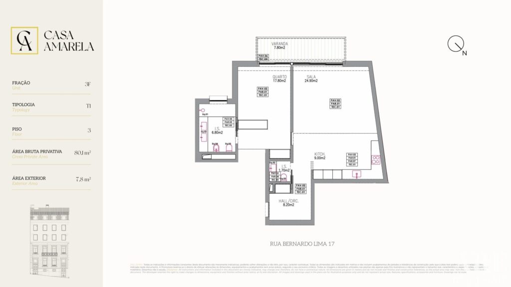Appartement 1 chambre à vendre à Casa Amarela, Marquês de Pombal, Lisbonne &bull; ARE36602