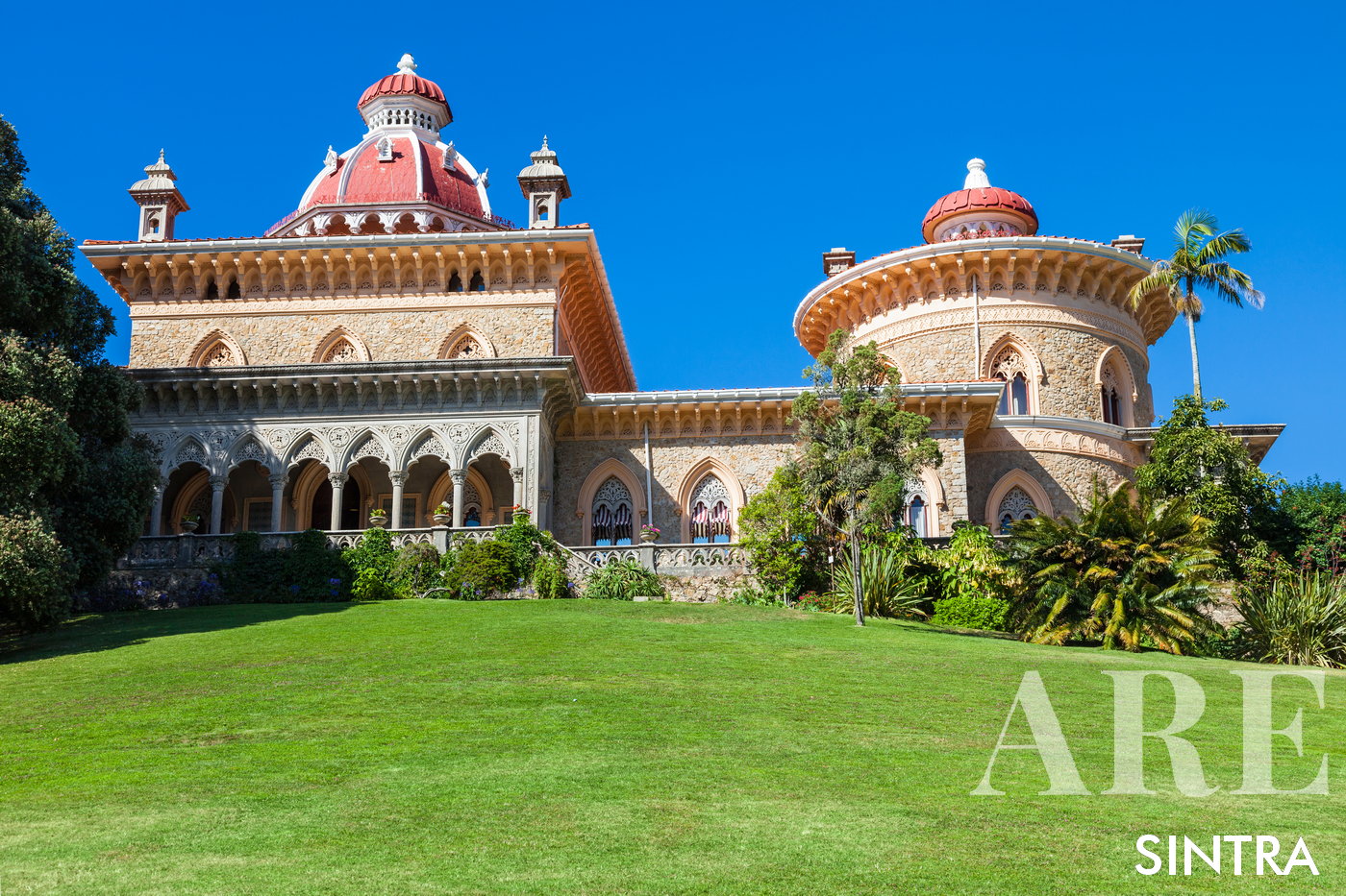 Palais de Monserrate dans le village de Sintra, Lisbonne, Portugal