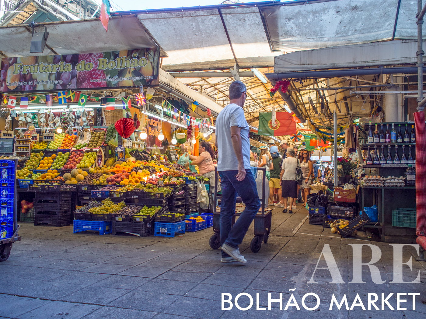 Marché du Bolhão à Porto