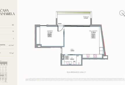 Appartement 1 chambre à vendre à Casa Amarela, Marquês de Pombal, Lisbonne