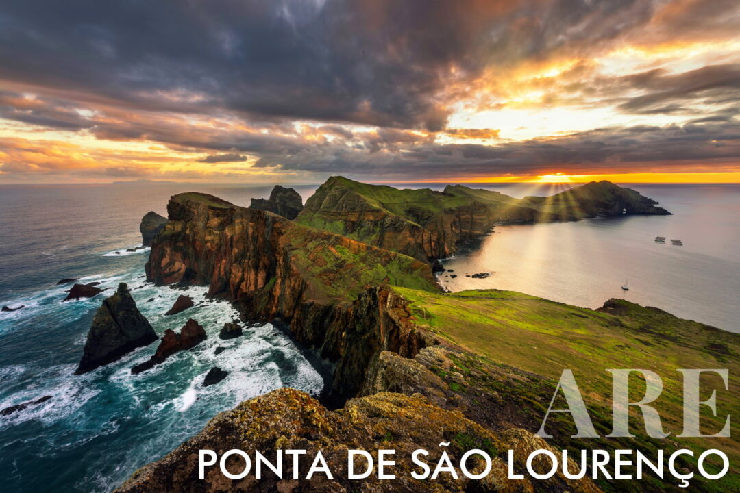 <strong>Vereda da Ponta de São Lourenço</strong> is a 3 km trail (6 km round trip) located at the eastern tip of Madeira Island. It takes about 2:30 hours to hike and is moderately difficult. The trail offers panoramic views of both the north and south sides of the island and follows an undulating path on a volcanic peninsula made mostly of basalt, with some limestone. At the end, there are two islets: Desembarcadouro and Farol. The <strong>area has a semi-arid climate, low vegetation, and no trees</strong>, which is different from the rest of Madeira. It is a Partial Nature Reserve, home to rare plants, diverse animals, large colonies of seagulls and protected seabirds.