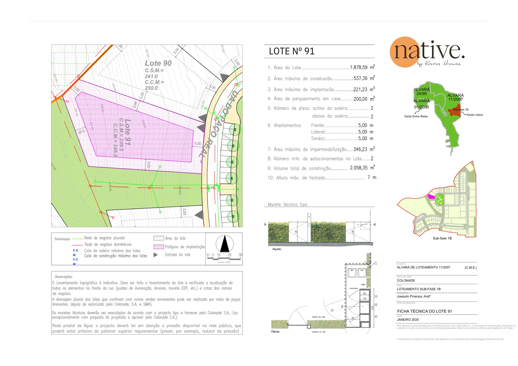 Plot for sale in Native., Belas Clube de Campo, Sintra 18 Plot for sale in Native., Belas Clube de Campo, Sintra - Image 18
