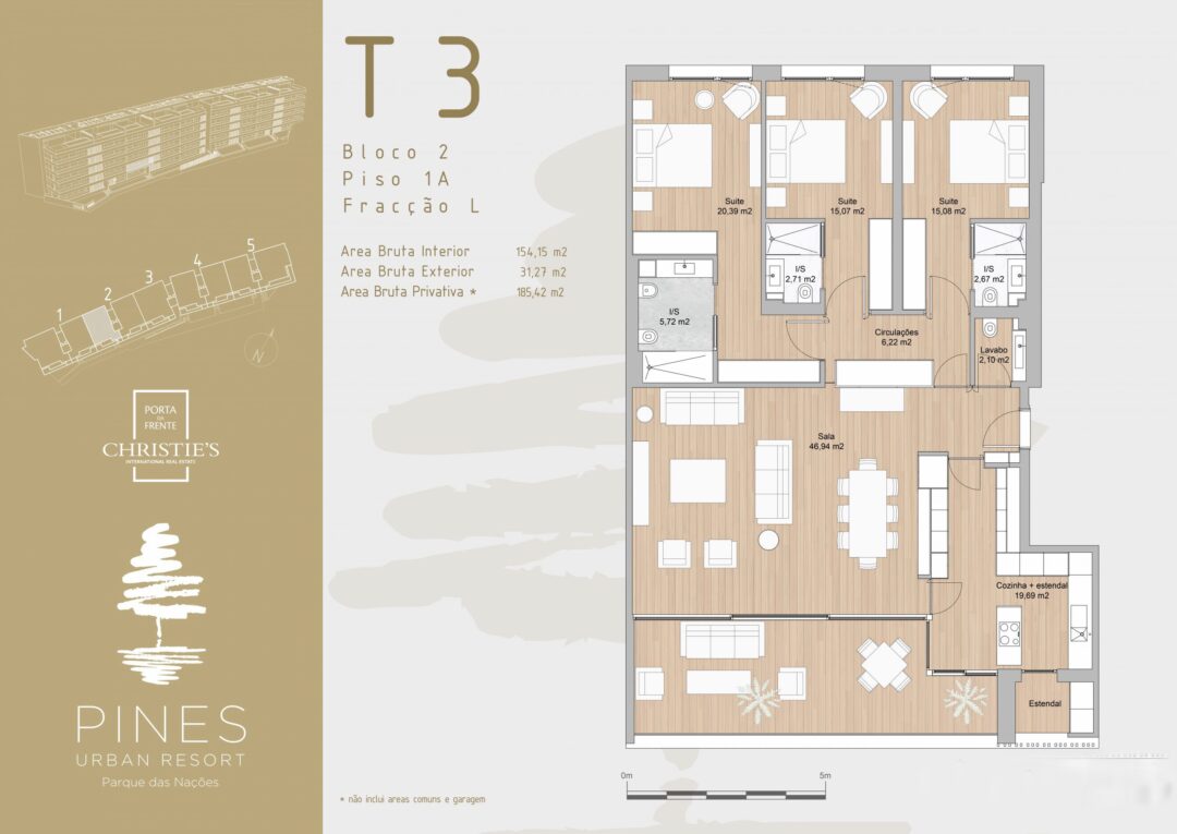 Apartment for sale in Pines Urban Resort, Parque das Nações, Lisbon - Image 3
