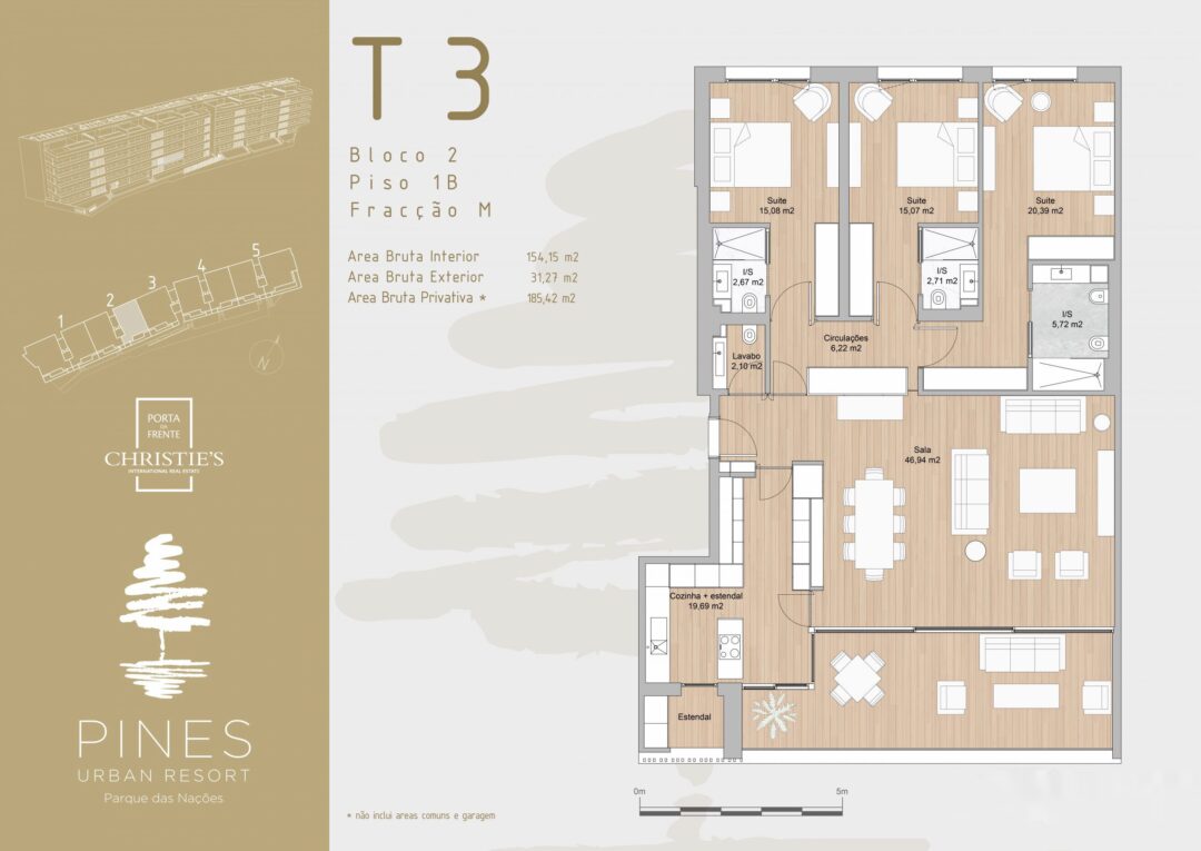 Apartment for sale in Pines Urban Resort, Parque das Nações, Lisbon - Image 4