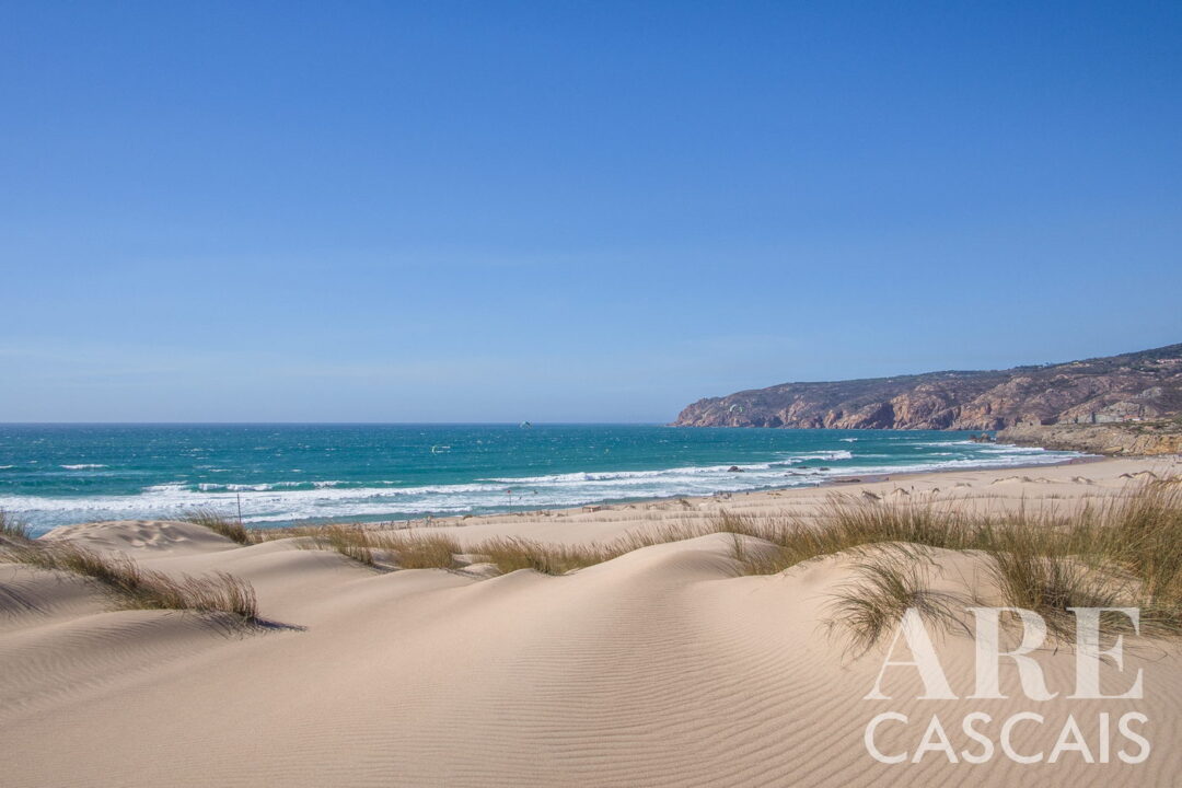 Guincho Beach, one of the most renowned windsurfing and kitesurfing beaches in Portugal
