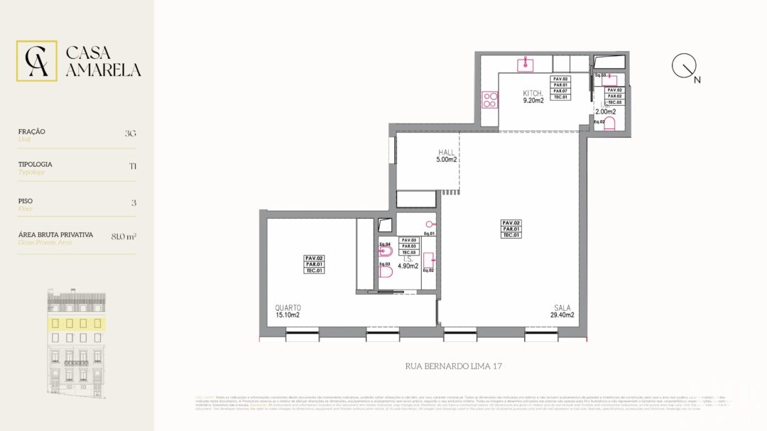 Apartamento en venta en Casa Amarela, Marquês de Pombal, Lisboa 85 Apartment for sale in Casa Amarela, Marquês de Pombal, Lisbon