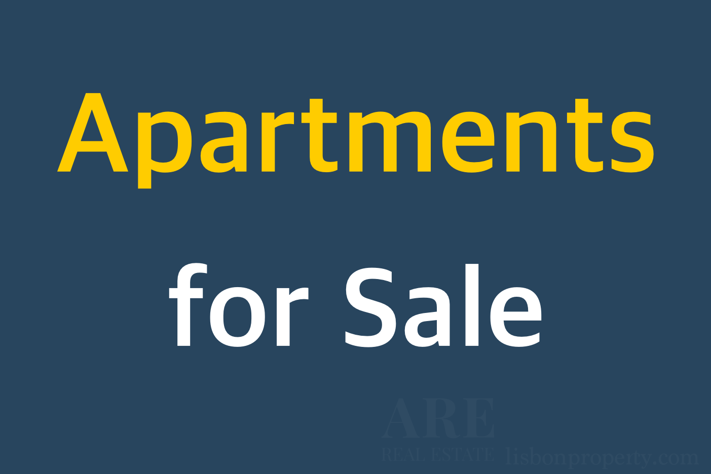 Apartments for Sale in Portugal