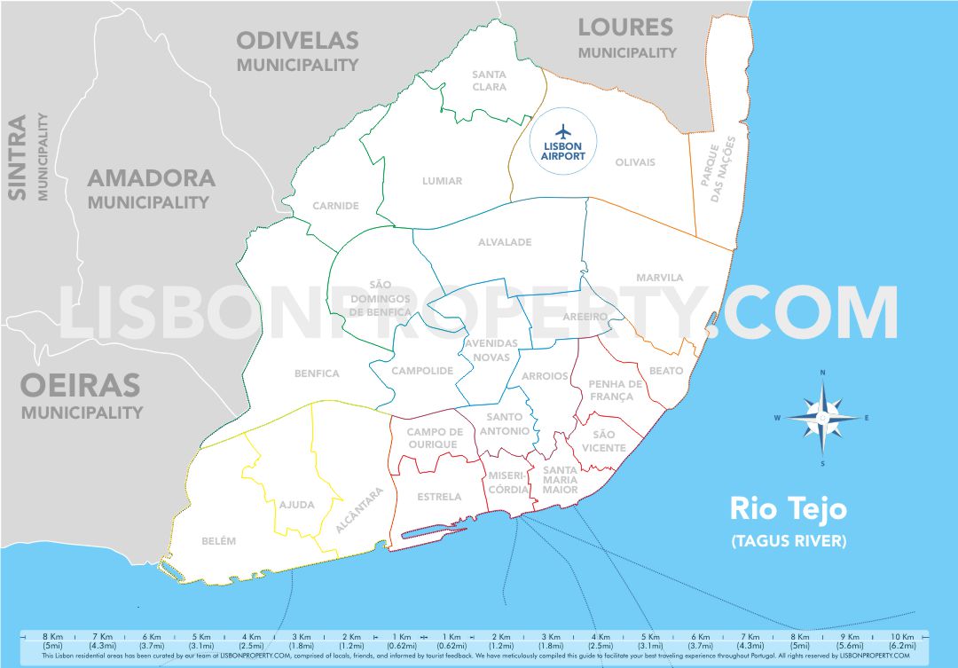 Lisbon Map