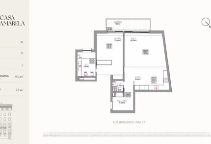 Apartment 1-bedroom for sale in Casa Amarela, Marquês de Pombal, Lisbon