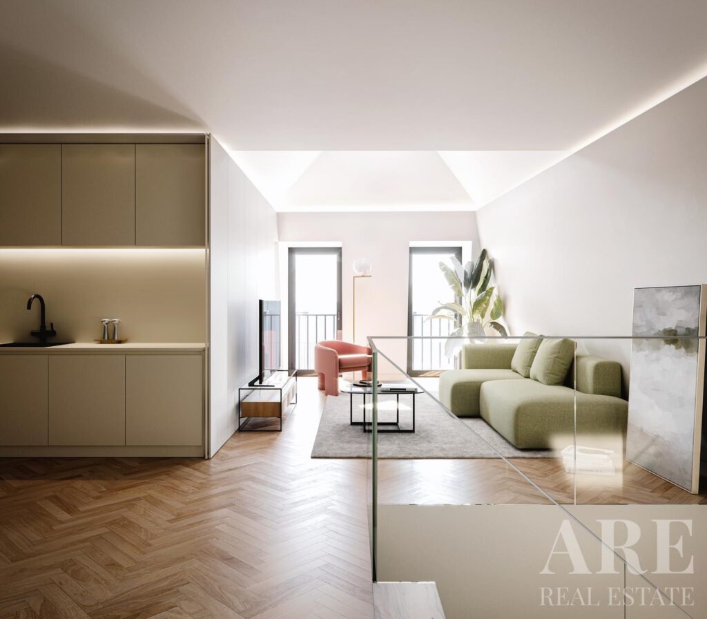 Apartment 1-bedroom for sale in Aura, Santo António, Lisbon