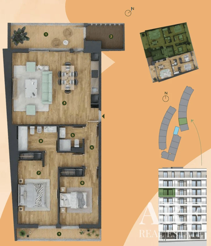 Apartment 2-bedroom for sale in Bela Vista, Loures, Greater Lisbon • ARE-40156